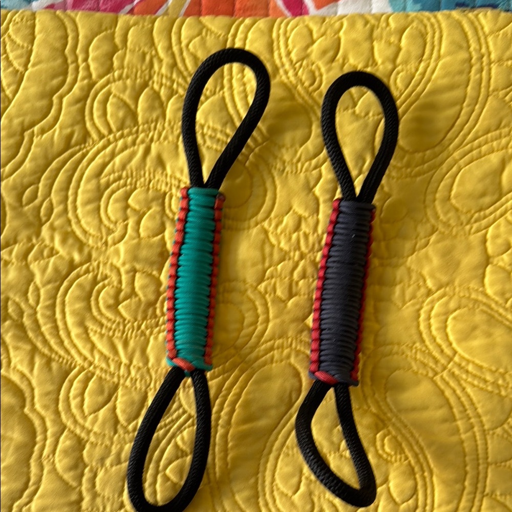 Handmade Braided Rope Travel Mug Handles - Picture 3 of 4